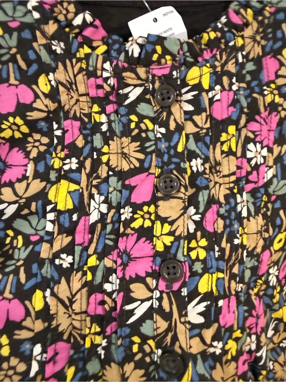 Baby Gap Girls Floral Long-Sleeve Dress — NWT Size 2Y